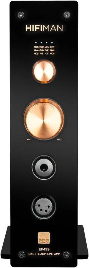 HIFIMAN EF499 Desktop Balanced Headphone DAC& Amplifier with R2R Architecture, XLR/RCA/6.35mm Output for Home Audio DAC, with Support for Streaming Media