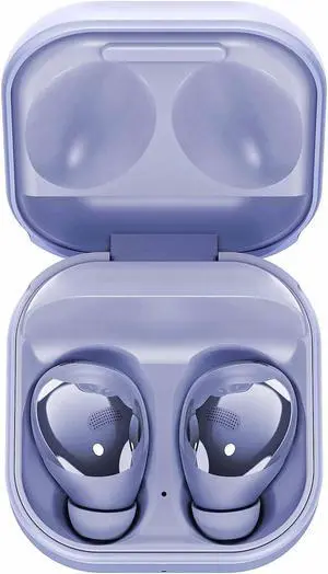 UrbanX Street Buds Pro Bluetooth Earbuds for Motorola one 5G UW ace True Wireless, Noise Isolation, Charging Case, Quality Sound, Water Resistant (US Version) - Amethyst Purple