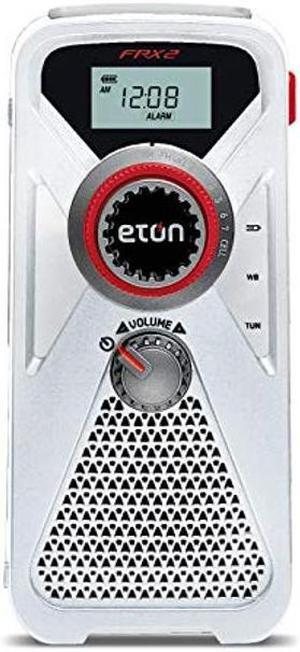 Eton American Red Cross FRX2 Hand Turbine AM/FM/NOAA Weather Radio with USB Smartphone Charger and LED Flashlight