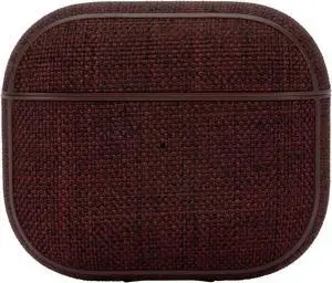 Incase Woolenex Case for Airpods - AirPods 3rd Generation Case Cover for Added Protection - Lightweight, Form-Fitting + Abrasion-Resistant - (2.6 x 2X 1.1 in) - Deep Red