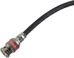 BJC 12G SDI Cable (made with Belden 4505R), 6 foot, Black, Assembled in USA