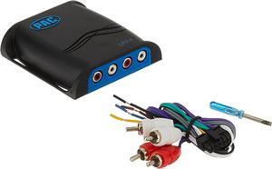 PAC LP7-4 L.O.C. PRO Series 4-Channel Line Output Converter with Remote Turn On , Blue