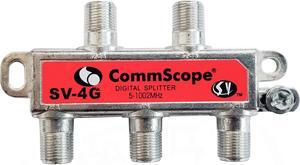 Commscope SV-4G Coaxial 5-1000Mhz 4-Way Splitter - 50 Pack
