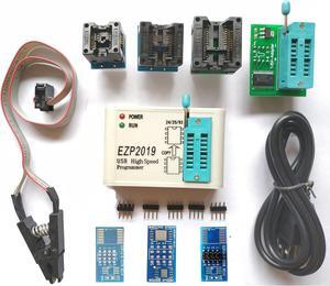EZP2019 High Speed USB SPI chip Programmer IC eprom Programmer Socket Support 24 25 93 EEPROM Flash Bios