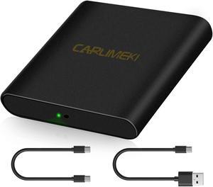 CARLIMEKI Carplay Wireless Adapter, Wireless Apple Carplay Dongle, Convert Wired to Wireless Carplay for Factory Wired Carplay Cars - Plug and Play - Auto Connection - Stable Performance