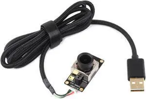 Coolwell OV5693 5MP USB Camera Module Supports Raspberry Pi Jetson Nano PC Fixed-Focus USB 2.0 Port Auto Focusing M12 Camera Module 135° Wide View