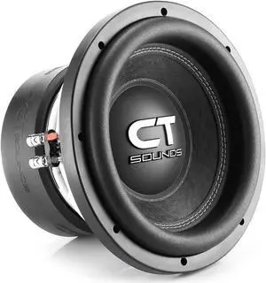 CT Sounds TROPO-XL-10-D2 2000 Watts Max 10 Inch Car Subwoofer Dual 2 Ohm