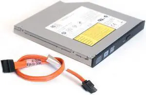 Replacement CD DVD Burner Writer Player Drive for Dell Optiplex Small Form Factor SFF 390 790 990 3010 3020 7010 7020 9010 Computer and SATA Cable