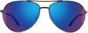 Enchroma Color Blind Glasses - Rockridge - Correcting & Enhancing Glasses for Outdoor Use, Protan Color Blindness, Gunmetal