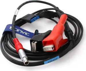 Eonvic 12V External DC Power Cable GPS Hiper Lite for Top-con GPS Receiver HiPer V/HiPer Lite/Lite Plus /GB500 GB1000 GB/GR-3