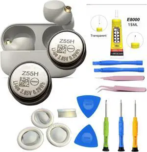 SONXIAVIVO    Z55H Battery, Compatible with Sony Headset Battery for WF-1000XM4  Truly Wireless Earbud Headphones Battery+ Tools [2PCS]