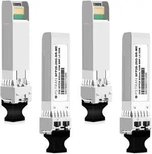 OPSTRAN 25GBASE-SR SFP28 Optical Transceiver Module Compatible with Mellanox MMA2P00-A MMA2P00-AS-D 850nm 100m DOM Duplex LC MMF 4 Pack