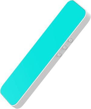 Pillow Speaker Light and Thin Bone Conduction Stereo Bluetooth Wireless Music Sleep Headphones Portable White Noise Machine for Side Sleepers Compatible with iOS/Android/Windows (Blue)