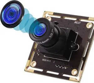 960P Low Light USB Camera Module for Computer Mini UVC USB2.0 Webcam Board 1.3megapixel 0.01Lux Low Illumination USB with Camera AR0130 3.6mm Lens PC Lightburn Camera for Raspberry Pi Laptop Opencv