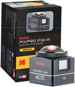 Kodak PIXPRO SP360 4K Premier Pack VR Camera