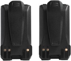 2 Pack BP265 BP-265 Li-ion Battery 2600mAh for Radio IC-F3004 F3101D F3103D F4101D F4103D IC-F3001 IC-F4001 IC-F3002 IC-F4002 IC-F3003 IC-F4003 IC-T70A IC-T70E IC-V80 IC-V80E Walkie Talkie