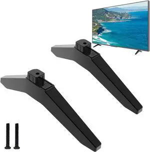 Replacement Legs for LG TV, TV Stand Legs for 43 Inch LG TV Legs 43UK6200 43UK6090 43LK5700PUA 43UM7300 43UN6900PUB 43LJ5500 43LJ550M 43LJ5550 MAM645839 AAN76009325 AAN76009305 AAN76009358 with Screws