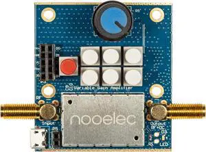 Vega Barebones - Ultra Low-Noise Variable Gain Amplifier (VGA) Module for RF & Software Defined Radio (SDR). Highly Linear & Wideband 30MHz-4000MHz Frequency Capability w/Bias Tee & USB Power Options