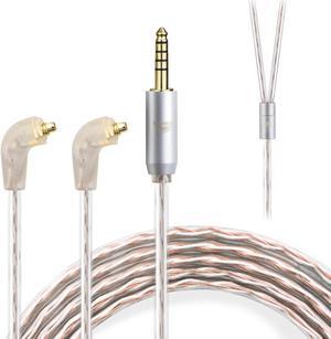 okcsc ER4SR to 4.4MM Upgraded Replacement Cable for Etymotic Earphones Cable 4 Core for Etymotic ER4SR ER4XR ER3XR ER3SE ER2XR ER2SE LN008099 3.94FT