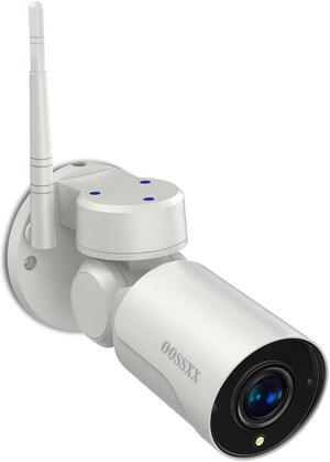 {PTZ Security Camera Outdoor} 5X Optical Zoom 1080P Camera System, Wireless IP Cam, Easy to Set Up 360 Camera WIFI Camera, Compatible Wireless Camera System NVR, 2-Way Audio, IP66, Color Night Vision