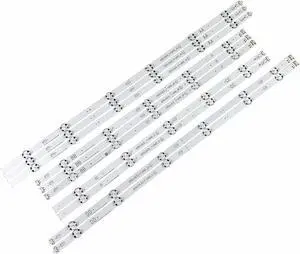 PANMILED 10 Pieces LED Backlight Strips for LG 60'' TV 60UJ63 60UJ6300-UA 60UJ6050-UA EAV63673006 60UJ63_UHD_A