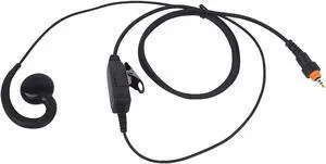 Pdflie Walkie Talkie Headset C Swivel Earpiece with Mic for Motorola Radio CLK446 CLP1010 CLP1013 CLP1040 CLP1043 CLP1060 CLP1063 CLP1080 CLP446, Replacement for HKLN4602 HKLN4455