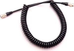 Power Cable 4pin Male to Male Coiled Cable for Trimble 5600 3600 Series Total Stations