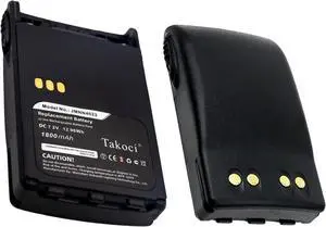 TAWUZUOR Replacement Battery Compatible with Motorola EX560 XLS EX500 EX600-XLS EX600 EX560 GP328 JMNN4023 JMNN4024 7.2V 1800mAh