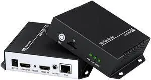 UNISHEEN H.265 H.264 hdmi Video Encoder 1080p60 Live Streaming Encoder One Key Recording Rotate Flip Mirror Clip Support SRT/RTSP/RTMPS/UDP/NVR