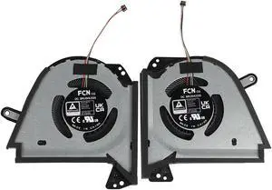 CPU+GPU Cooling Fan for ASUS ROG Zephyrus G15 (2022) GA503R GA503RM GA503RS GA503RW GA503RX Series, P/N: DFSCK221151812 FPPQ DFSCK221051824 FPPP DC12V 1A Fan