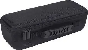 SaharaCase Travel Carry Case for Sony SRS-XB32 Portable Bluetooth Speaker [Shockproof Bumper] Rugged Protection Anti-Slip Grip - Black
