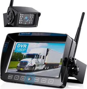 ZEROXCLUB 7'' + 10'' HD 1080P Single/Dual Wireless Backup Camera Bundles (B701+BW102SL)