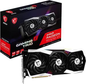 MSI Gaming Radeon RX 6750 XT 192bit 12GB GDDR6 DPHDMI Triple Torx 40 Fans FreeSync DirectX 12 VR Ready OC Graphics Card RX 6750 XT GAMING X TRIO 12G