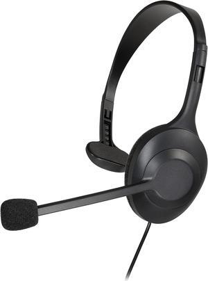 Audio-Technica ATH-101USB Single-Ear USB Headset,Black