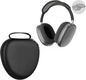 Fintie Bundle: Hard EVA Case Storage Bag with Auto Wake/Sleep for AirPods Max Headphones + Soft TPU Case for AirPods Max
