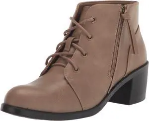 Easy Street Women's Becker Ankle Boot, Taupe, 8.5