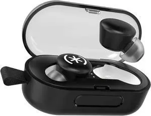 Speck Gemtones Pro Wireless Earbuds for iPhone and Android, Bluetooth 5.3 Headphones with Active Noise Cancelling, 30 Hour Battery Life, USB-C Charging, Two-Year Warranty and Integrated App, Black