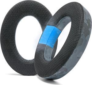 WC Freeze PC38X - Cooling Gel Earpads for Sennheiser PC38X / PC37X / HD599 / HD598/ HD560S / Game ONE & More, Made by Wicked Cushions - Elevate Comfort, Durability, & Sound | Black Camo