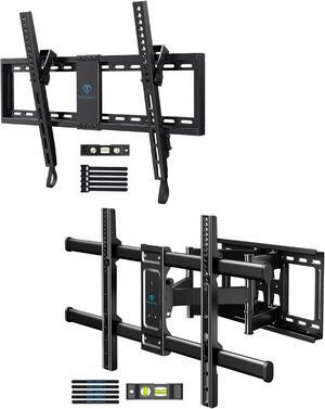 PERLESMITH UL Listed TV Mount for 37-82 inch TVs up to 132 lbs Max VESA 600x400mm PSLTK1, Full Motion TV Wall Mount for 37-82 inch TVs up to 132 lbs, Max VESA 600x400mm PSLFK1