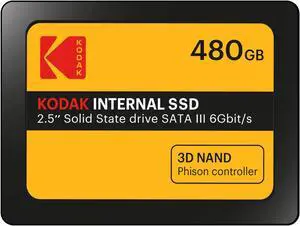 KODAK Internal SSD X150, Yellow, 480 GB
