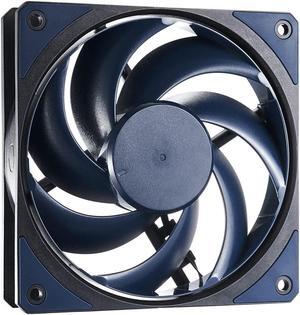 Cooler Master Mobius 120 High Performance Interconnecting Ring Blade Fan, PWM 2050rpm, Loop Dynamic Bearing for PC Case, Liquid and Air Cooler (MFZ-M2NN-21NPK-R1) Black