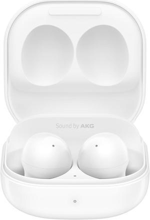 SAMSUNG Galaxy Buds 2 True Wireless Bluetooth Earbuds Noise Cancelling Comfort Fit In Ear Auto Switch Audio Long Battery Life Touch Control White US Version 1Yr Manufacturer Warranty