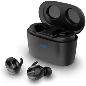Philips Wireless in-Ear Earbuds with Charging Case - (Black)