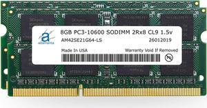 Adamanta 16GB (2x8GB) Memory Upgrade Compatible for Apple Mid 2010, Early 2011, Mid 2011, Late 2011 iMac, MacBook Pro, Mac Mini DDR3 1333Mhz PC3-10600 SODIMM 2Rx8 CL9 1.5v Module RAM