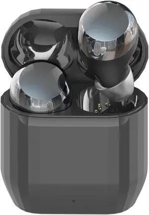 EXFIT T100 ANC Wireless Earbuds, Active Noise Cancelling with 6 Mics, Transparecy and Game Mode(Low Latency), Bluetooth 5.2, IPX4, 24H Playtime, Multi-Point Headphones