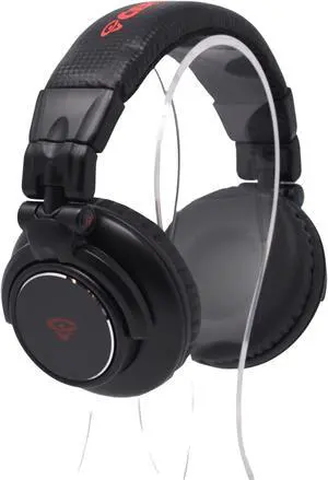 Cerwin Vega HB1 Wired Over Ear Headphones Mixing DJ Stereo Headsets with Removable Audio Cable for Various Devices Black