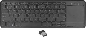 Wireless Keyboard, 78 Keys Portable Computer Keyboard with Touchpad Scissor Foot Key Design Ultra Slim Quiet Ergonomic Keyboard for Laptop PC Tablet