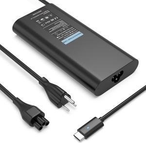 130W USB C Charger for Dell XPS 16 9640 17 9730 9530 13 9340 9440 Precision 5480 5680 3580 3581 3590 3591 3570 3571 Laptop Type C Power Supply
