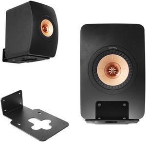 EUGOOCX Wall Mount Bracket for KEF LS50 Meta / LS50 Wireless II, Heavy Duty Metal Stand Bookshelf Speakers Accessories