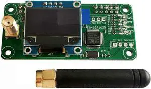 GOOZEEZOO MMDVM Hotspot Board (V1.5.2) + Antenna Support UHF VHF Support P25 DMR YSF DSTAR NXDN POCSAG for Raspberry Pi-Zero W, Pi 3 (OLED Board)